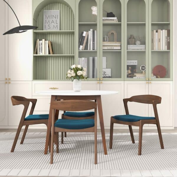 DakotaBlueVelvetDiningChair 2