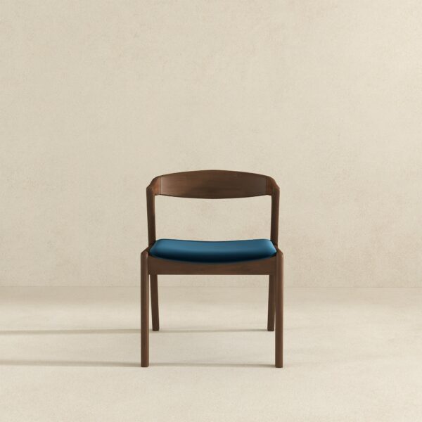 DakotaBlueVelvetDiningChair 3