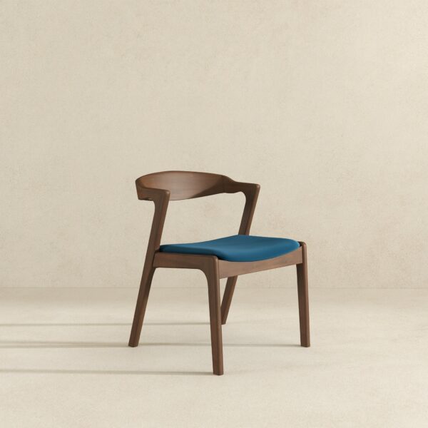 DakotaBlueVelvetDiningChair 4