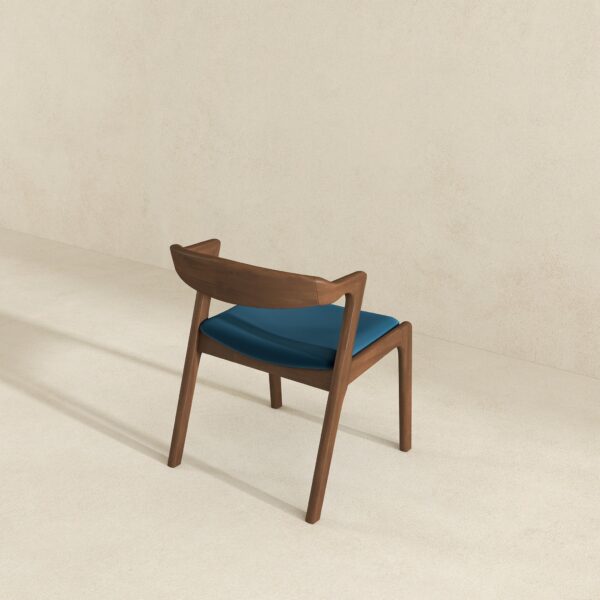 DakotaBlueVelvetDiningChair 5