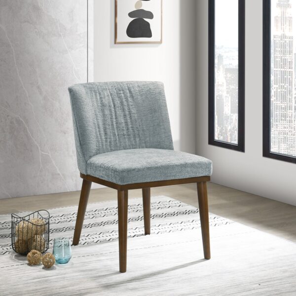 DaleyGreyFabricDiningChair 1