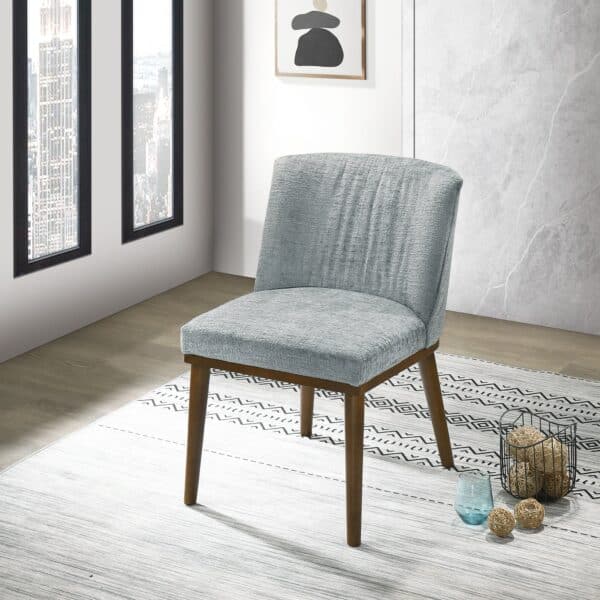 DaleyGreyFabricDiningChair 2