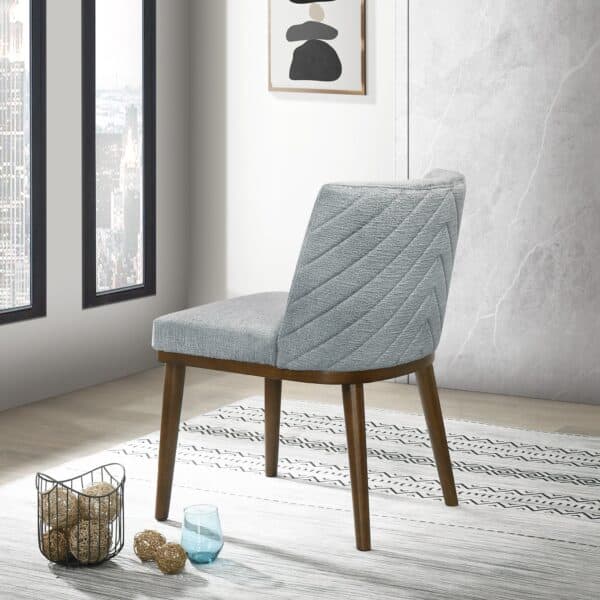 DaleyGreyFabricDiningChair 3