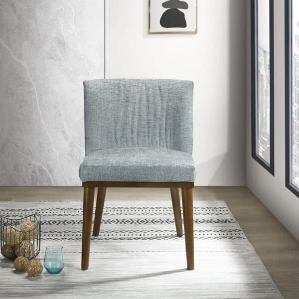 DaleyGreyFabricDiningChair 4