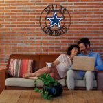 Dallas Cowboys 24" Wrought Iron Team Logo Wall Decor