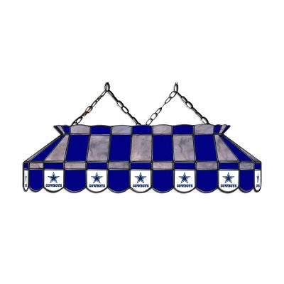 Dallas Cowboys 40 inch Stained Glass Billiard Lamp