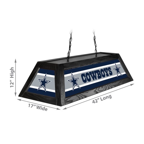 Dallas Cowboys 42 Inch Acrylic Billiard Lamp 1