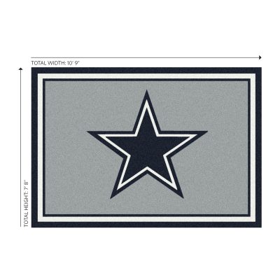 Dallas Cowboys 8x11 Officially Licensed NFL Spirit Area Rug