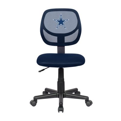 Dallas Cowboys Blue Armless Task Chair