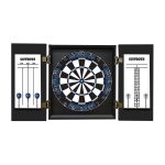Dallas Cowboys Bristle Dartboard Cabinet Set
