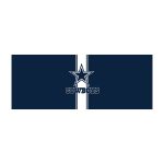 Dallas Cowboys Chrome USB Charging Lamp with Changeable Shade