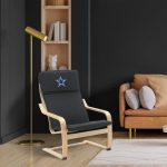 Dallas Cowboys Embroidered Accent Chair NFL Licensed
