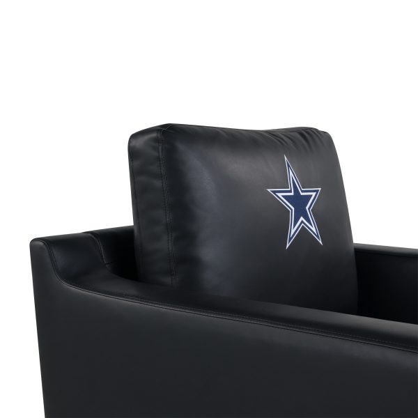 Dallas Cowboys Embroidered Faux Leather Game Day Chair 4
