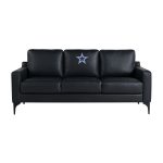 Dallas Cowboys Embroidered Faux Leather Game Day Sofa