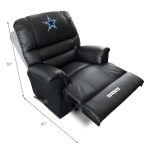 Dallas Cowboys Faux Leather Embroidered Rocker Recliner