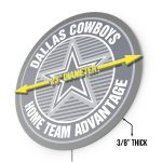 Dallas Cowboys Home Field Advantage LED Sign