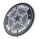 Dallas Cowboys Home Field Advantage LED Sign