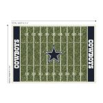Dallas Cowboys Homefield 4x6 Area Rug