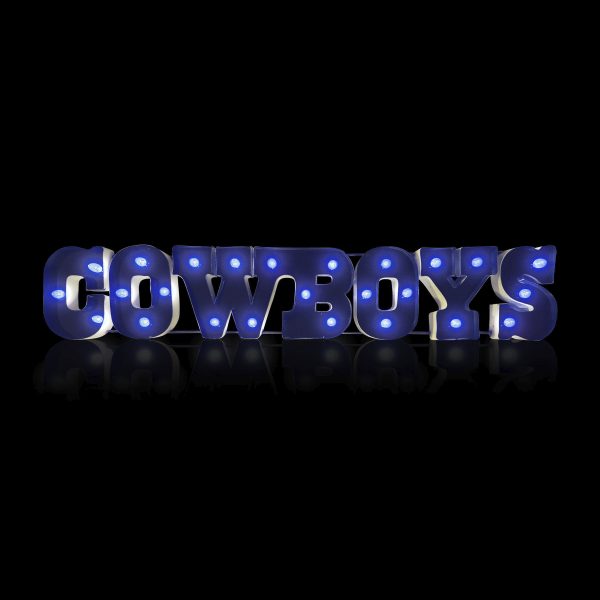 Dallas Cowboys Lighted Recycled Metal The Star NFL Officially Licensed 3