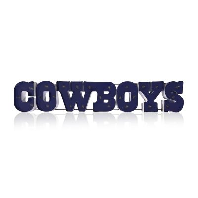 Dallas Cowboys Lighted Recycled Metal The Star NFL Officially Licensed