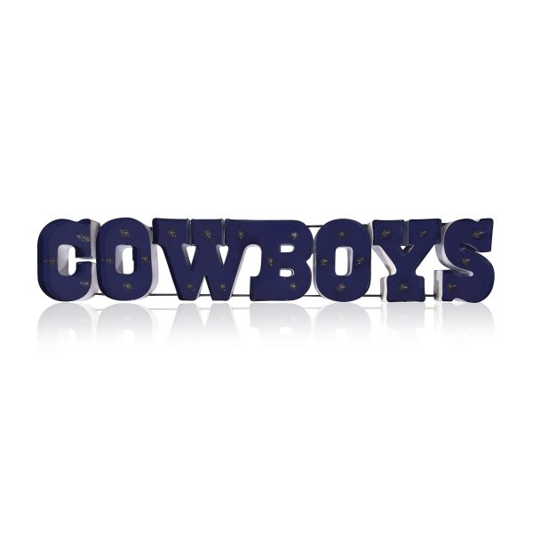 Dallas Cowboys Lighted Recycled Metal The Star NFL Officially Licensed