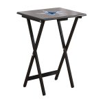 Dallas Cowboys NFL Hardwood TV Tray Set