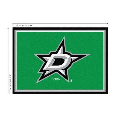 Dallas Stars 3x4 Area Rug