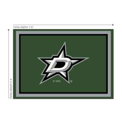 Dallas Stars 6x8 Spirit Rug