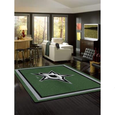 Dallas Stars 8x11 Spirit Rug