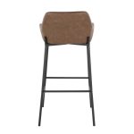 Daniella 30 Contemporary Black and Espresso Barstool (Set of 2) 16 Daniella 30 Contemporary Black and Espresso Barstool (Set of 2)