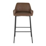 Daniella 30 Contemporary Black and Espresso Barstool (Set of 2) 17 Daniella 30 Contemporary Black and Espresso Barstool (Set of 2)