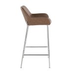 Daniella 30 Contemporary Espresso Faux Leather Barstool (Set of 2) 10 Daniella 30 Contemporary Espresso Faux Leather Barstool (Set of 2)