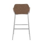 Daniella 30 Contemporary Espresso Faux Leather Barstool (Set of 2) 12 Daniella 30 Contemporary Espresso Faux Leather Barstool (Set of 2)