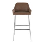 Daniella 30 Contemporary Espresso Faux Leather Barstool (Set of 2) 13 Daniella 30 Contemporary Espresso Faux Leather Barstool (Set of 2)