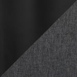 Daniella Black Metal Charcoal Fabric Contemporary Dining Chairs (Set of 2)