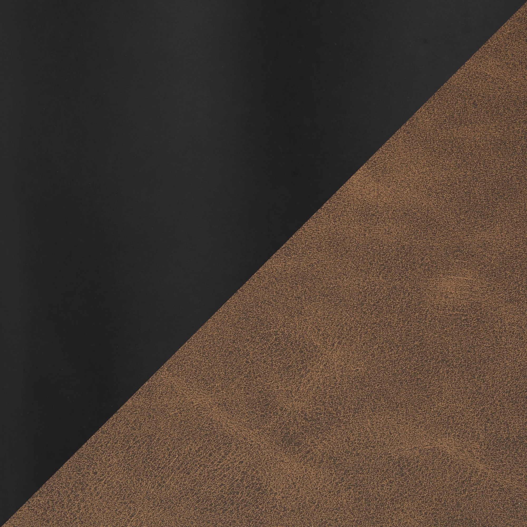 Daniella Black Metal Espresso Faux Leather Counter Stools (Set of 2) 16 Daniella Black Metal Espresso Faux Leather Counter Stools (Set of 2) - Image 16