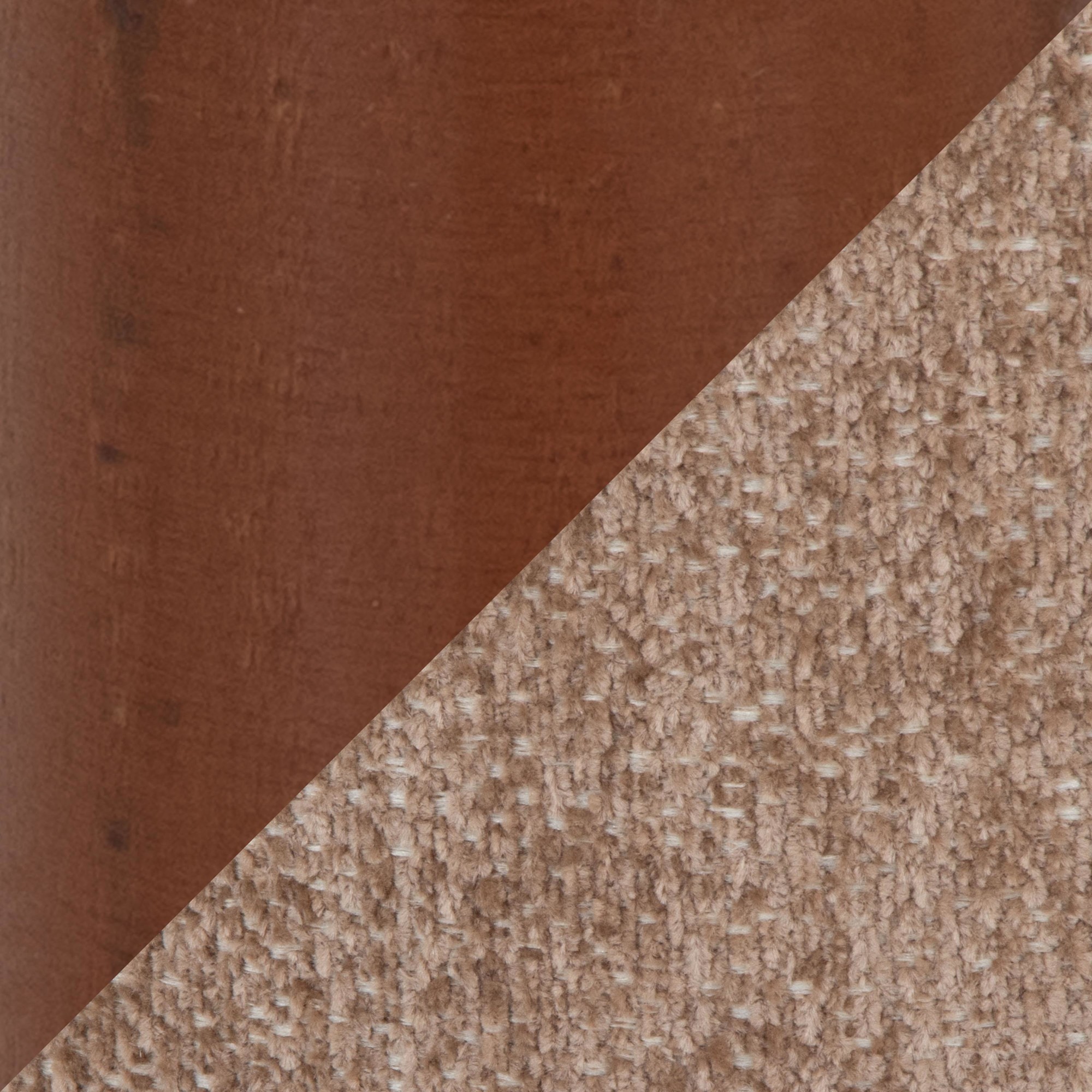 Daniella Brown Fabric Walnut Wood Contemporary Storage Ottoman 10 Daniella Brown Fabric Walnut Wood Contemporary Storage Ottoman - Image 10