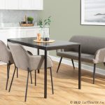 Daniella Contemporary Black Metal and Grey Faux Leather Chairs (Set of 2) 14 Daniella Contemporary Black Metal and Grey Faux Leather Chairs (Set of 2)