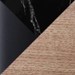 Daniella Contemporary Black Metal and Wood End Table 14 Daniella Contemporary Black Metal and Wood End Table