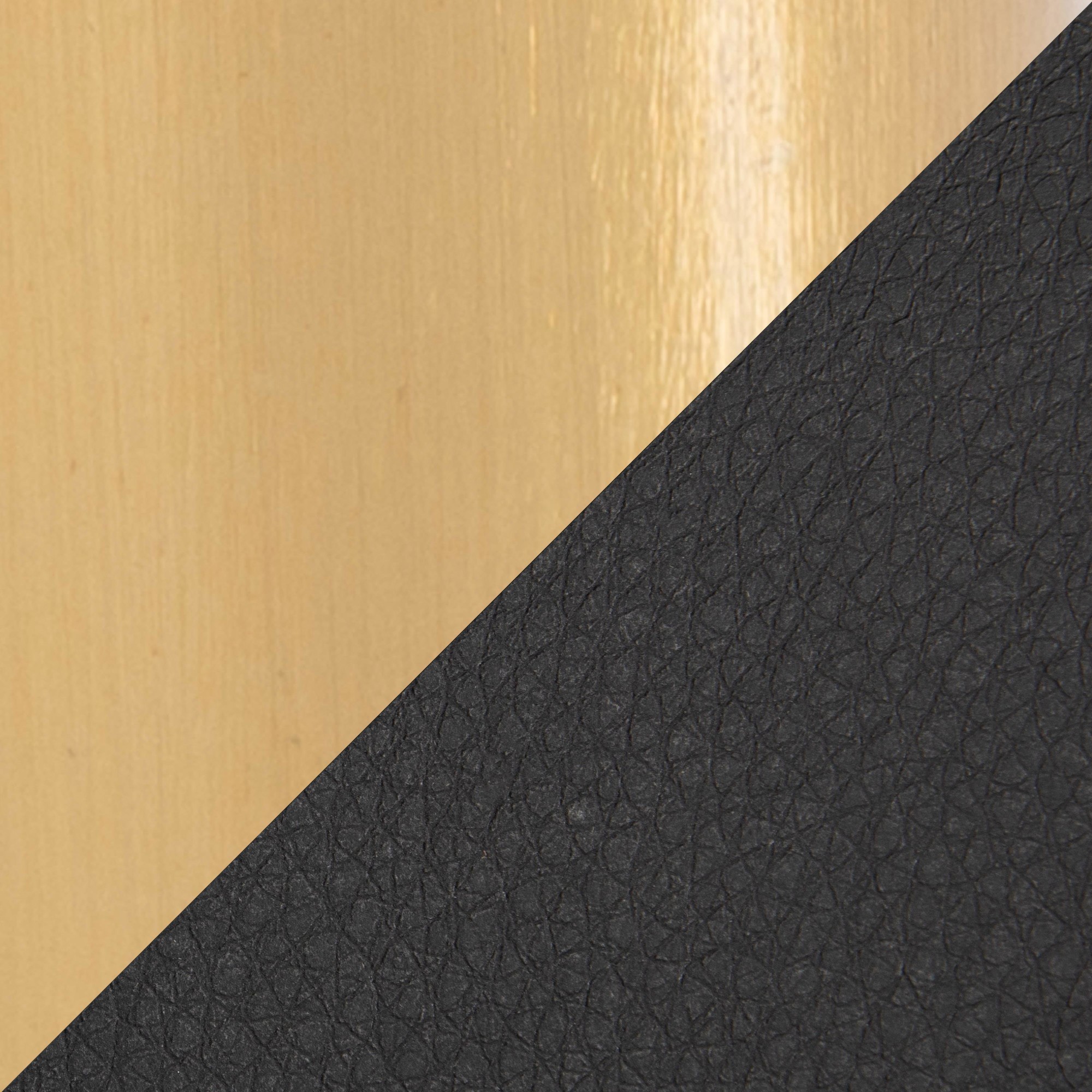 Daniella Gold and Black Faux Leather Contemporary Dining Chairs (Set of 2) 9 Daniella Gold and Black Faux Leather Contemporary Dining Chairs (Set of 2) - Image 9