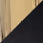Daniella Gold and Black Velvet Contemporary Barstools (Set of 2) 22 Daniella Gold and Black Velvet Contemporary Barstools (Set of 2)