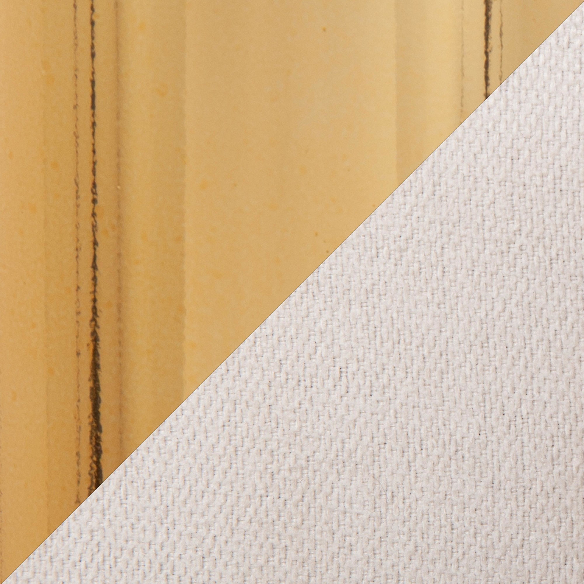 Daniella Gold and Cream Contemporary Counter Stools (Set of 2) 11 Daniella Gold and Cream Contemporary Counter Stools (Set of 2) - Image 11