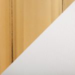 Daniella Gold and White Contemporary Counter Stools (Set of 2) 22 Daniella Gold and White Contemporary Counter Stools (Set of 2)