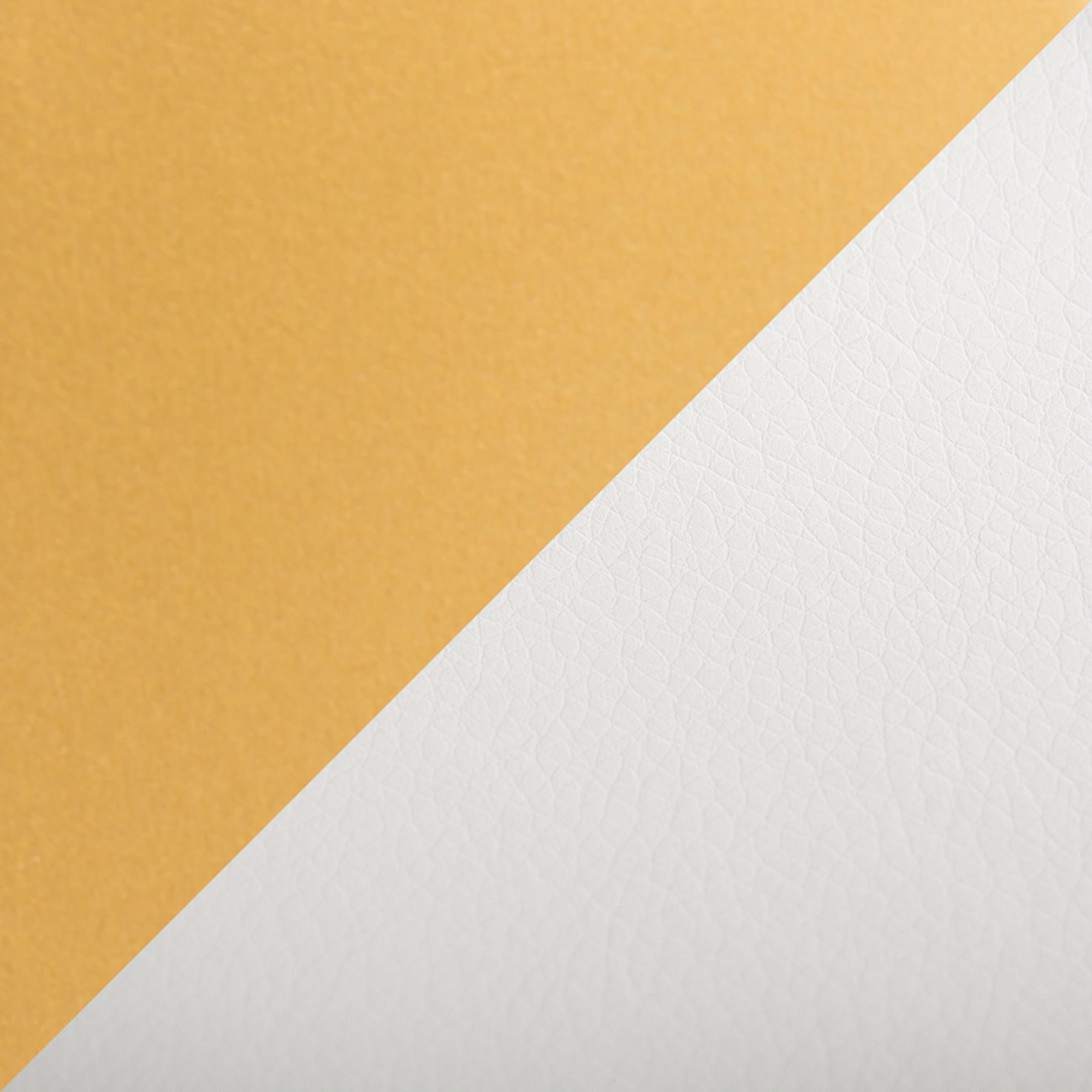 Daniella Gold and White Faux Leather Bar Stools (Set of 2) 9 Daniella Gold and White Faux Leather Bar Stools (Set of 2) - Image 9