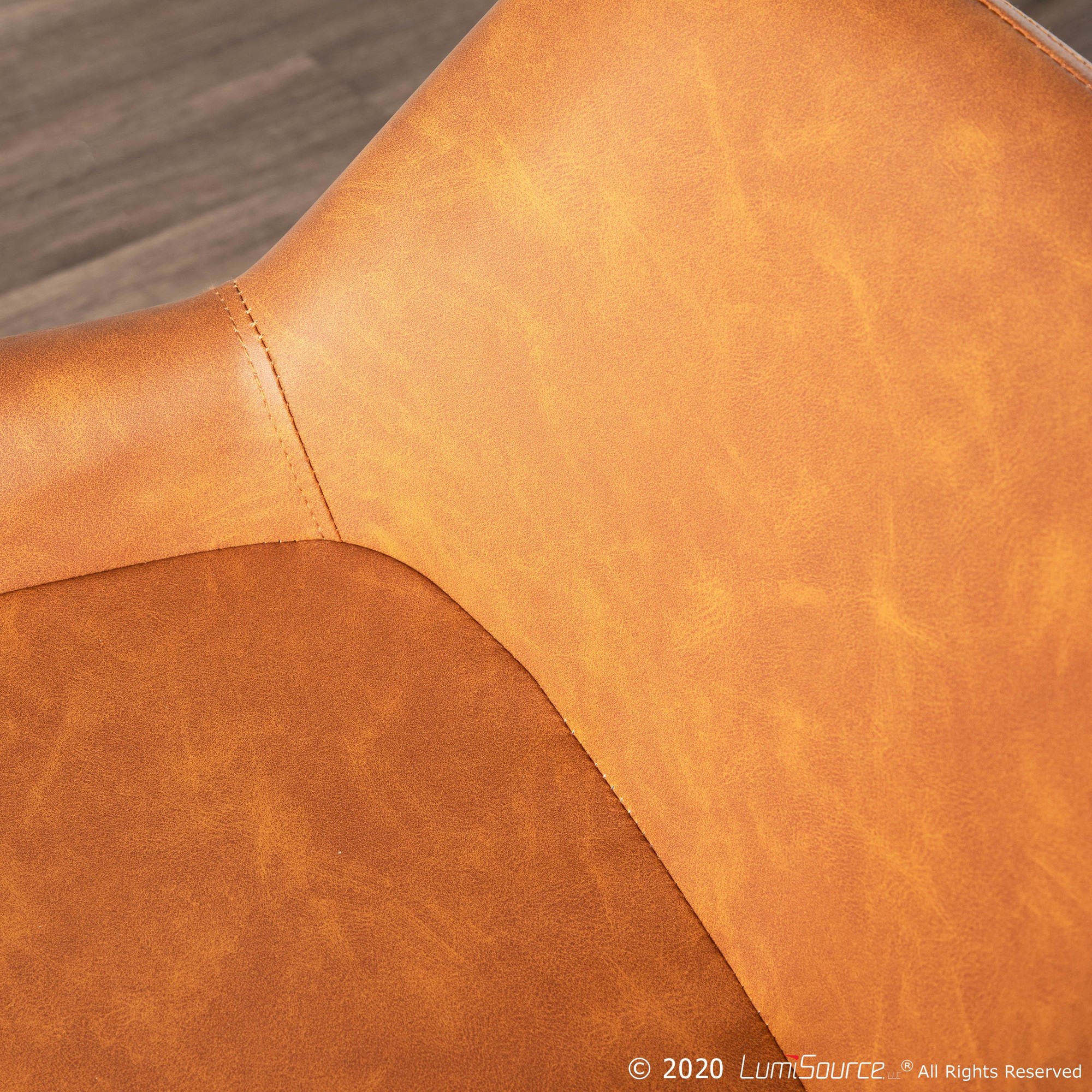 Daniella Industrial Black Metal Camel Counter Stools (Set of 2) 6 Daniella Industrial Black Metal Camel Counter Stools (Set of 2) - Image 6