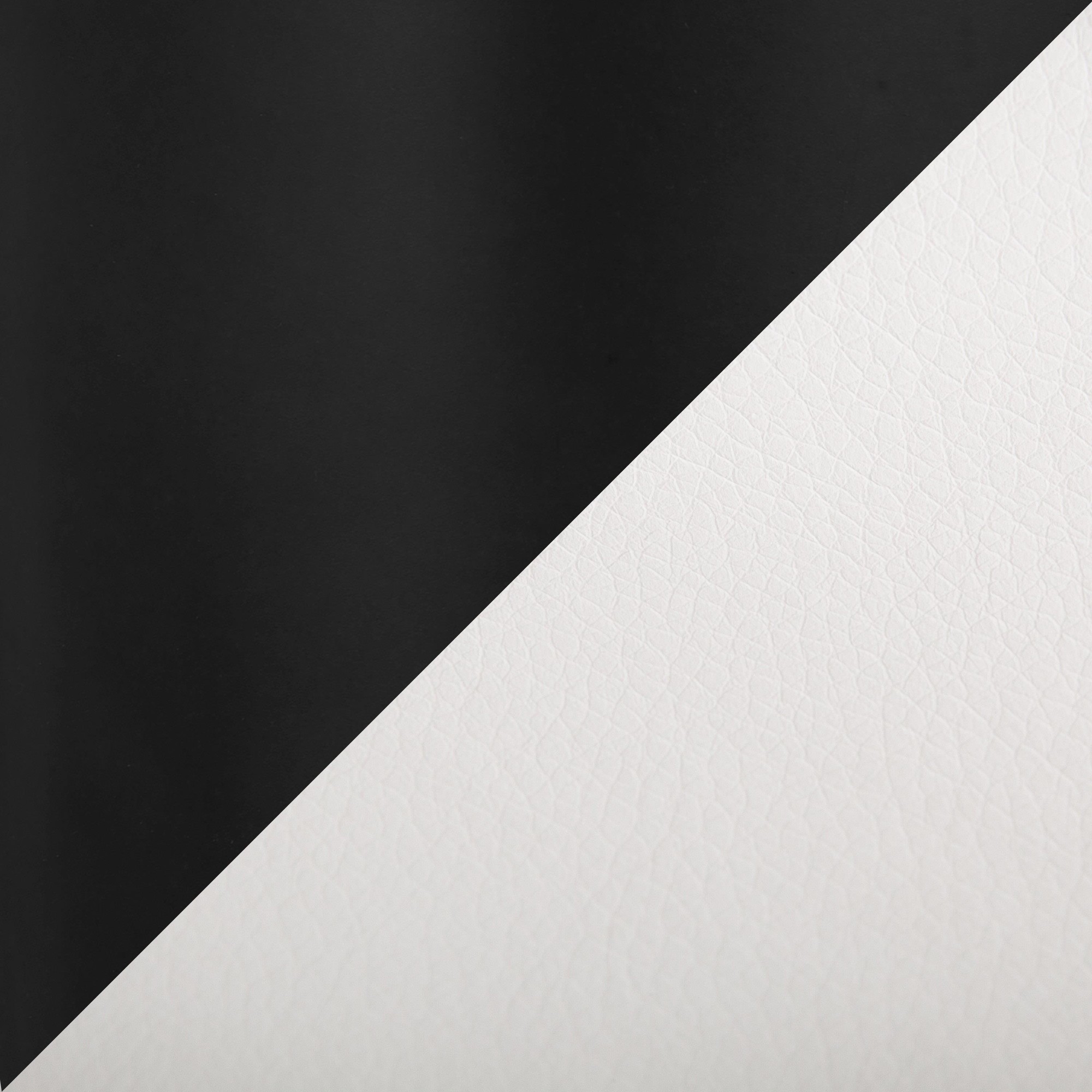 Daniella Industrial Black Metal White Faux Leather Counter Stools (Set of 2) 11 Daniella Industrial Black Metal White Faux Leather Counter Stools (Set of 2) - Image 11