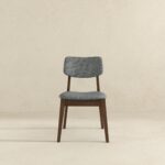 Grey Fabric Mid-Century Modern Dining Chairs (Set of 2) 9 Grey Fabric Mid-Century Modern Dining Chairs (Set of 2)