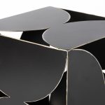 Darren (Small) 6L x 6W Black Metal Decorative Cube