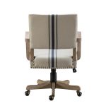 Debora Navy Nailhead Trim Swivel Ergonomic Task Chair 9 Debora Navy Nailhead Trim Swivel Ergonomic Task Chair