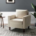 Deionides Ivory Tufted Glam Accent Club Chair 6 Deionides Ivory Tufted Glam Accent Club Chair